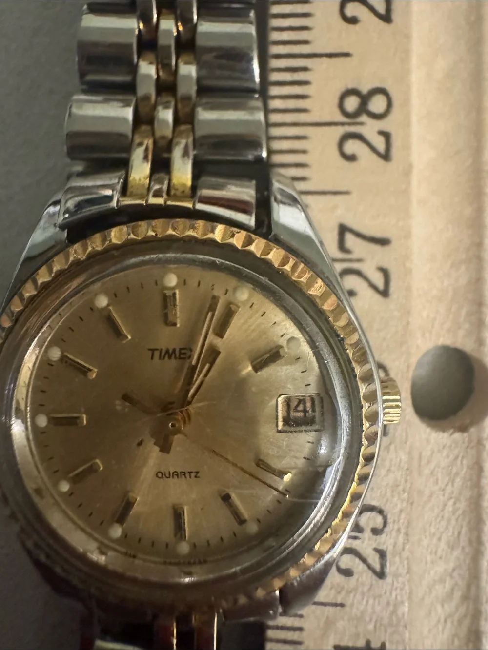 Timex Two-Tone Gold and Silver Women's Watch
